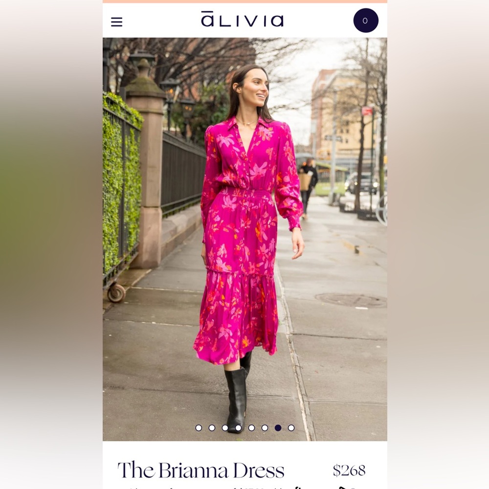 NWT ALIVIA Brianna Dress size Medium